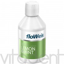 ФлоВайс (FloWeis, "Nanoplant") лимон-мята, порошок для профессиональной чистки, 40мкм, 300г.