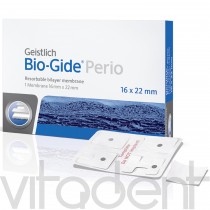 Био-Гайд Перио (Bio-Gide® Perio, "Geistlich") рассасывающаяся  мембрана, 16х22мм.
