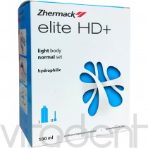 Элит АшДи+ Лайт (Elite HD+ Light Body, " Zhermack") коррегирующая масса для А-силикона, катридж 2х50мл.