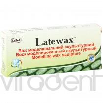 Латевакс Скульпо (Latewax, "Латус") воск скульптурный зеленый, упаковка 55г.