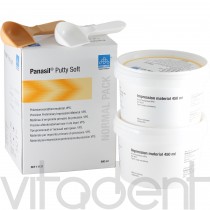 Панасил Путти Софт (Panasil® Putty Soft, "Kettenbach") база мягкая, А-силикон, 2х450мл.