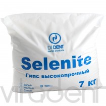 Селенит (Selenite, "Di Dent") гипс 3 класс, белый, 7кг.