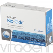 Био-Гайд (Bio-Gide®, "Geistlich") рассасывающаяся мембрана 1х1, 25х25мм.