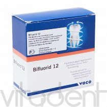 Бифлюорид 12 (Bifluorid 12, "VOCO") прозрачный лак для фторирования зубов, 4г.