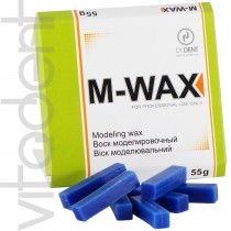 М-Вакс (M-Wax, "Di Dent") воск моделировочный, синий, 55г.