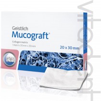 Мукографт (Mucograft®, "Geistlich") коллагеновая 3D матрица, для регенерации мягких тканей, 20х30мм.