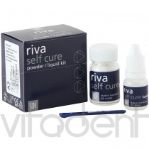 Рива Сэлф Кюре (Riva Self Cure, "SDI") цемент стеклоиономерный, химического отверждения, 15г+6,9мл.