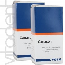 Канасон (Canason, "VOCO") рентгеноконтрастный цемент для пломбирования корневых каналов, 15г+10мл.