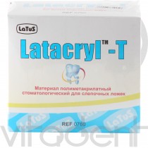 Латакрил Т (Latacryl Т, "Латус") материал полиметакрилатный стоматологический для слепочных ложек, 200г+100мл.