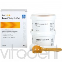 Панасил Путти Фаст Сет (Panasil® Putty Fast Set, "Kettenbach") база быстрого отверждения, А-силикон, 2х450мл.