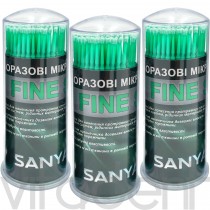 Микроаппликаторы (Micro Applicators, "SANYA") Fine, упаковка: 100шт.