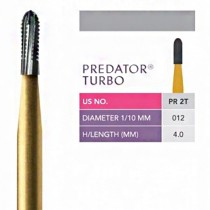 Бор (Predator® Turbo, "PDG") твердосплавный для разрезания металла, для турбинного наконечника, 1шт.