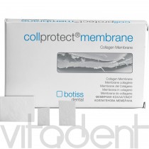 Колпротект (collprotect® membrane, "botiss") мембрана из натурального коллагена, 20x30мм.