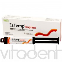 ЭсТемп Имплант (EsTemp Implant, "Spident") временная фиксация коронок на имплант, кликер 8г.
