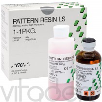 Паттерн Резин ЛС (Рattern Resin LS, "GC") беззольная моделирующая пластмасса, набор: 100г+100мл.