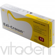 Изи-Кроу ЛС (Ezi-Crown LC, "Mediclus") А3, фотополимерный композит для изготовления временных коронок и мостов, 15г.