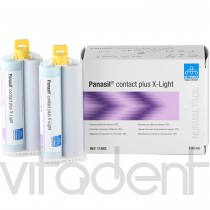Панасил контакт плюс Икс-Лайт (Panasil® contact plux X-Light, "Kettenbach") А-силикон, 2х50мл.