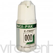 Джинджи-Пак (Gingi-Pak, "Belport Company") нить ретракционная с эпинефрином №000 зеленая.