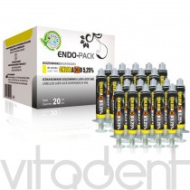 Шприц для CHLORAXID5,25% (ENDO-PACK, "Cerkamed") для промывания корневых каналов, 1шт.