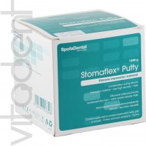 Стомафлекс Путти (Stomaflex Putty, "SpofaDental") базисная масса, С-силикон, 1300г.