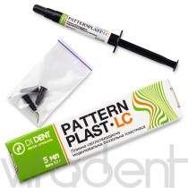 Паттерн пласт ЛС (Pattern Plast LC, "Di Dent") фотополимерная беззольная пластмасса, 5мл.
