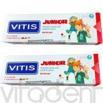 Витис юниор (VITIS junior, "DENTAID") гель-паста, фруктовая, 75мл.