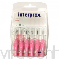 Межзубные ершики (INTERPROX, "DENTAID") NANO 0,6мм, 6шт.