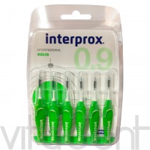 Межзубные ершики (INTERPROX, "DENTAID") MICRO 0,9мм, 6шт.