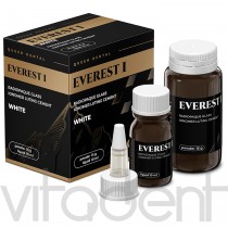 Эверест 1 (Everest I, "QUEEN DENTAL") стеклоиономерный цемент для фиксации, 15г+10мл.