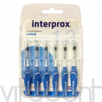 Межзубные ершики (INTERPROX, "DENTAID") CONILAL 1,3мм, 6шт.