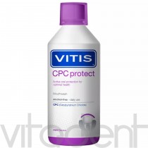 Витис СПС протект (VITIS CPC protect, "DENTAID") ополаскиватель, мятный, 500мл.