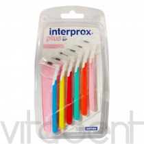 Межзубные ершики (INTERPROX PLUS 2G, "DENTAID S.L.") MIX, 6шт.