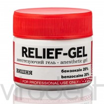 Релиф-гель (Relief-Gel, "Di Dent") аппликационный, анестезирующий гель, 30мл.