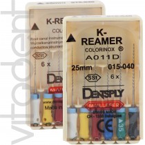 К-Ример (K-Reamer, "Dentsply") 25/31мм, 6шт.